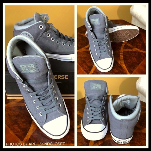 ❌TEXT❌CONVERSE ALL STAR HIGH TOPS SNEAKERS - Picture 7 of 8